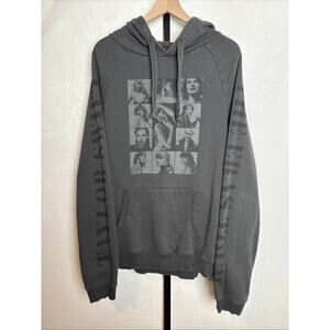 Taylor Swift Eras Tour Hoodie Sweatshirt Sz Large 2023-24 Dates Official Merch